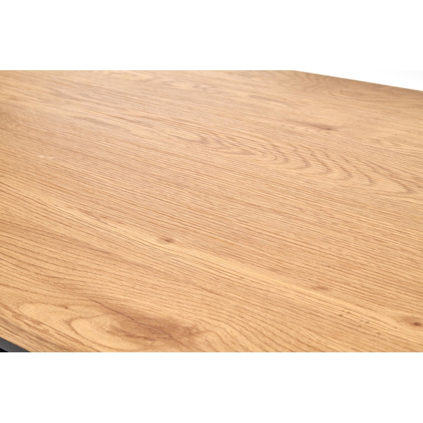 Coffee table ARTIGA 45x105 cm black/beige