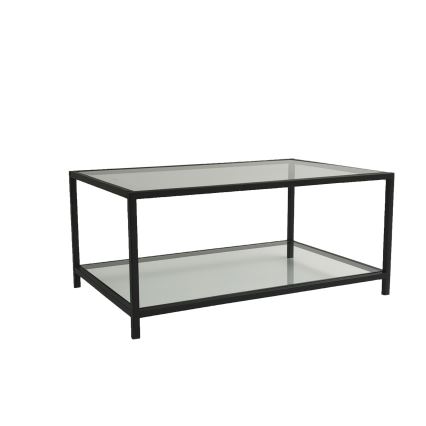 Coffee table ASTRO 40x90 cm black