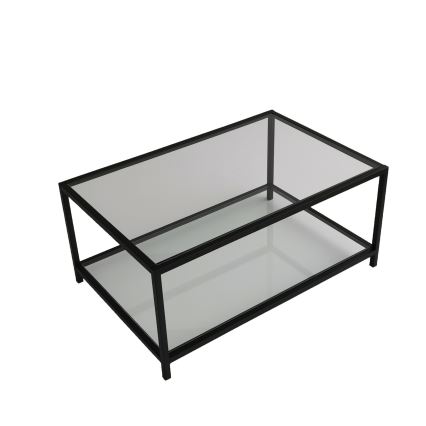 Coffee table ASTRO 40x90 cm black