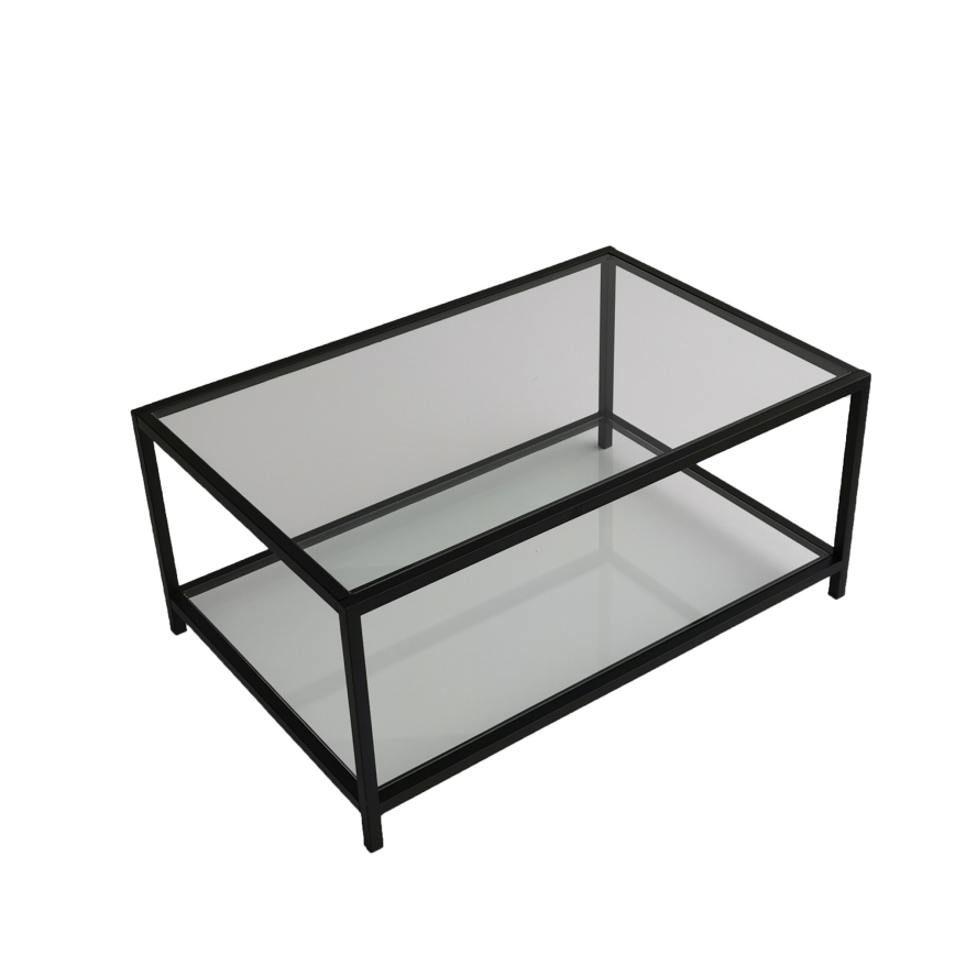Coffee table ASTRO 40x90 cm black