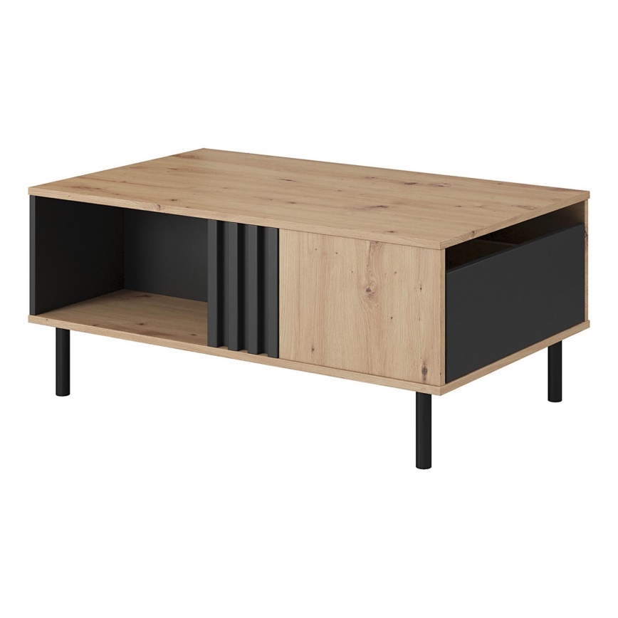 Coffee table BADIA oak/anthracite