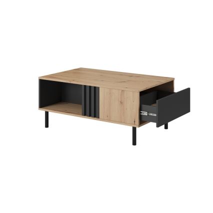 Coffee table BADIA oak/anthracite