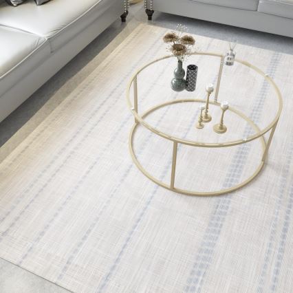 Coffee table BERLIN 80x45 cm gold/clear