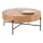 Coffee table BROOKLYN 37x80 cm natural oak/black