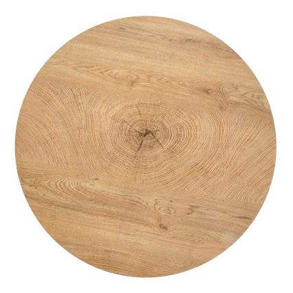 Coffee table BROOKLYN 37x80 cm natural oak/black