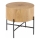 Coffee table BROOKLYN 45x45 cm black/beige
