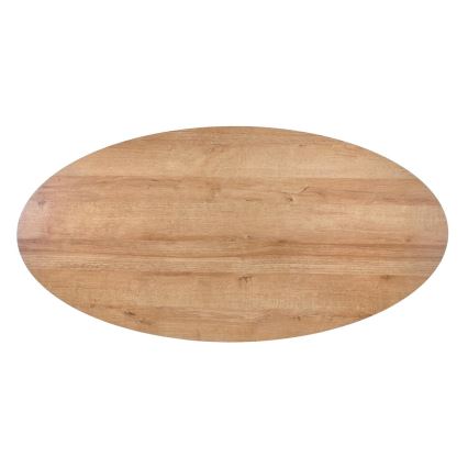Coffee table with a drawer CAROLINA 41x120 cm golden oak/black