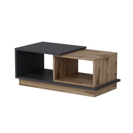 Coffee table CONSEPT 36x90 cm brown/grey