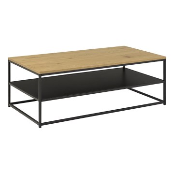 Coffee table CORA oak/black