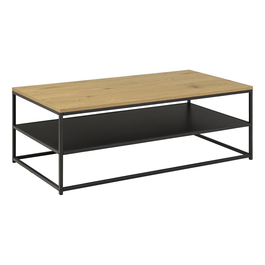 Coffee table CORA oak/black