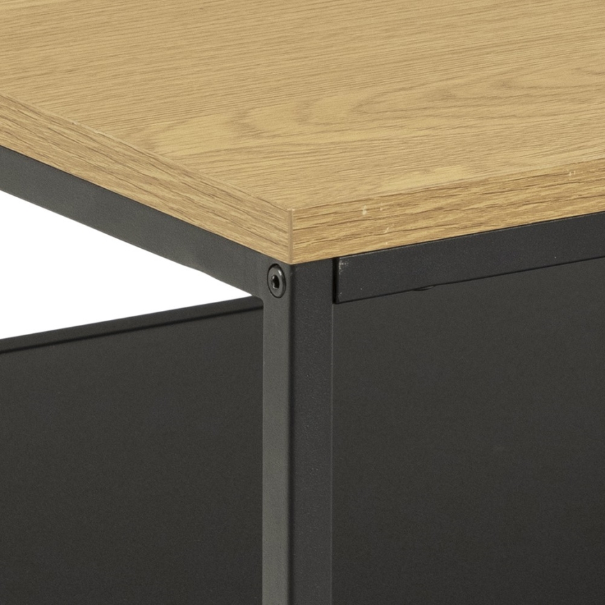 Coffee table CORA oak/black