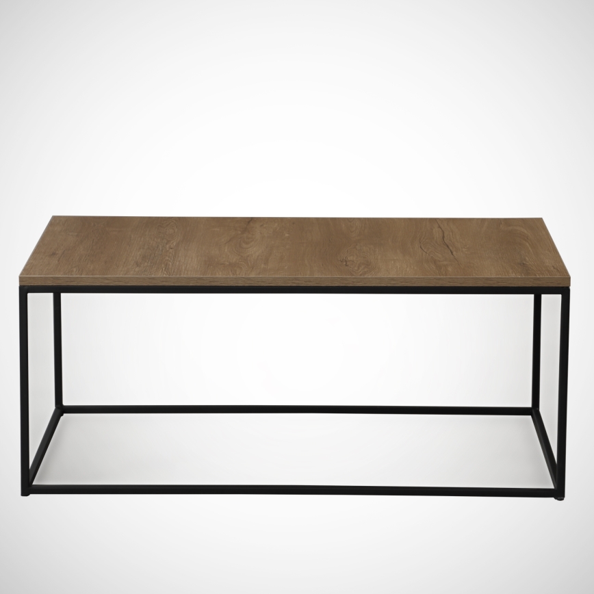 Coffee table COSCO 43x95 cm brown/black