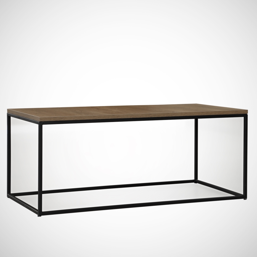 Coffee table COSCO 43x95 cm brown/black