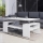 Coffee table CUBE 50x110 cm white