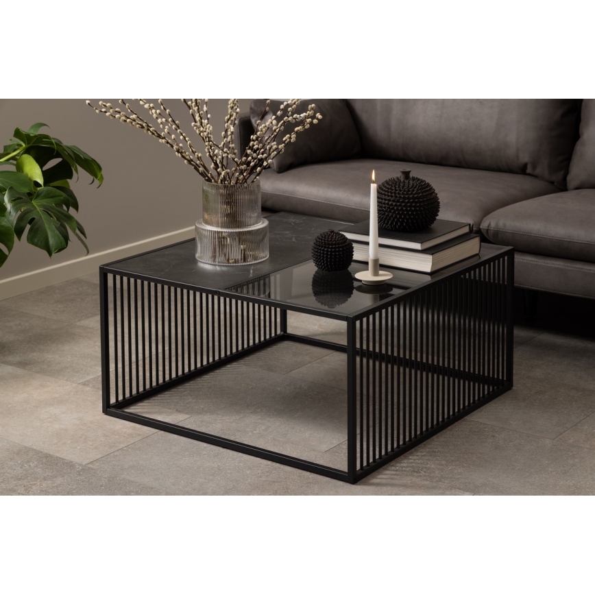 Coffee table DEVIN black