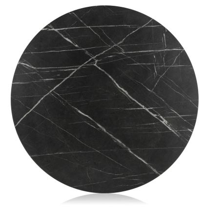 Coffee table DIAMOND 40x70 cm black/gold