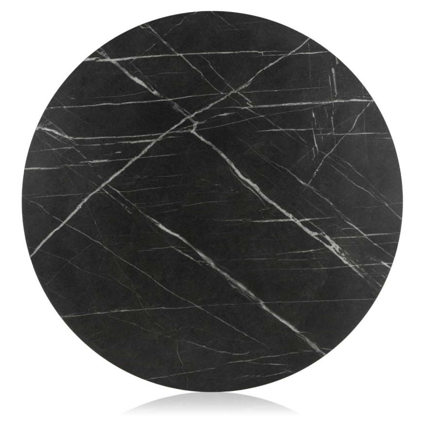 Coffee table DIAMOND 40x70 cm black/gold