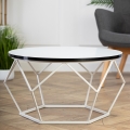 Coffee table DIAMOND 40x70 cm black/white