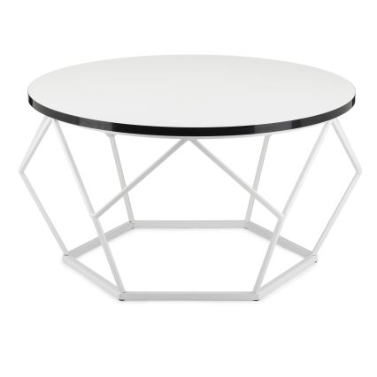 Coffee table DIAMOND 40x70 cm black/white