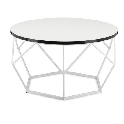 Coffee table DIAMOND 40x70 cm black/white