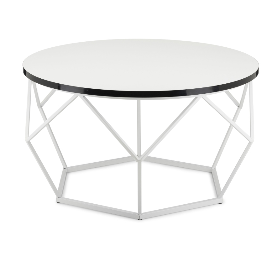 Coffee table DIAMOND 40x70 cm black/white