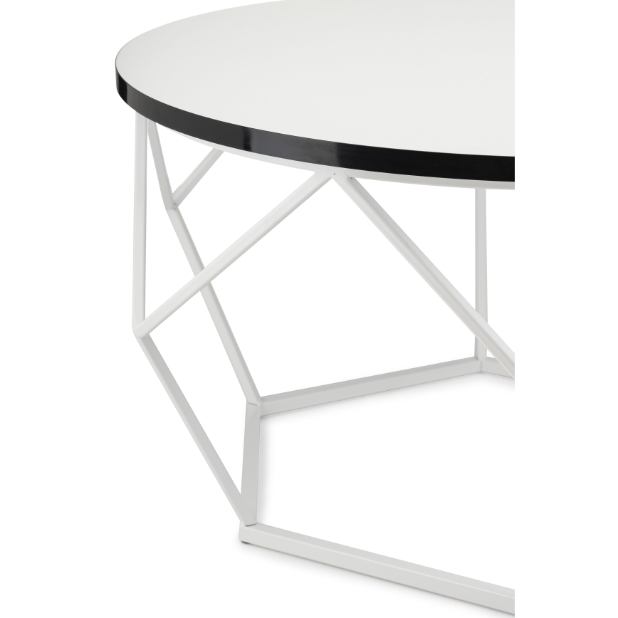 Coffee table DIAMOND 40x70 cm black/white