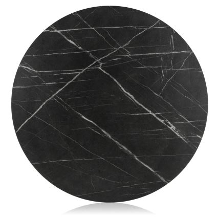 Coffee table DIAMOND 40x70 cm gold/black/white