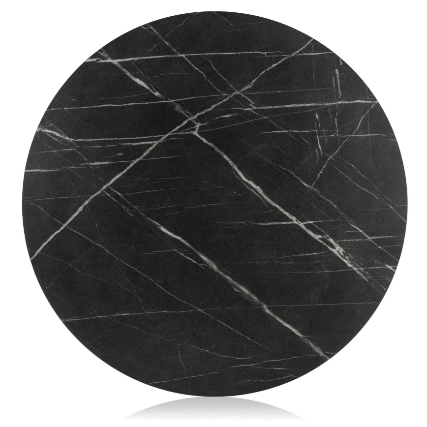 Coffee table DIAMOND 40x70 cm gold/black/white