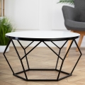 Coffee table DIAMOND 40x70 cm white/black