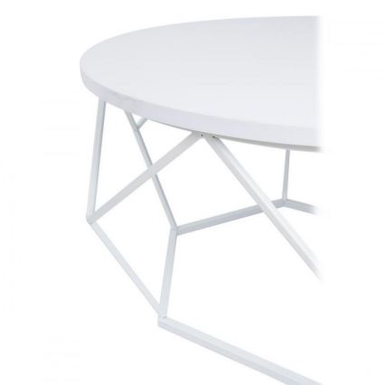Coffee table DIAMOND 40x70 cm white