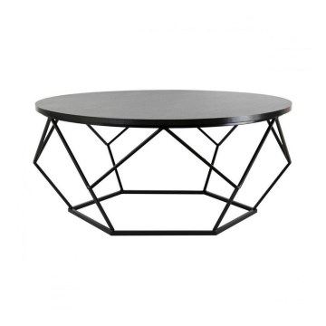 Coffee table DIAMOND 41,5x90 cm black