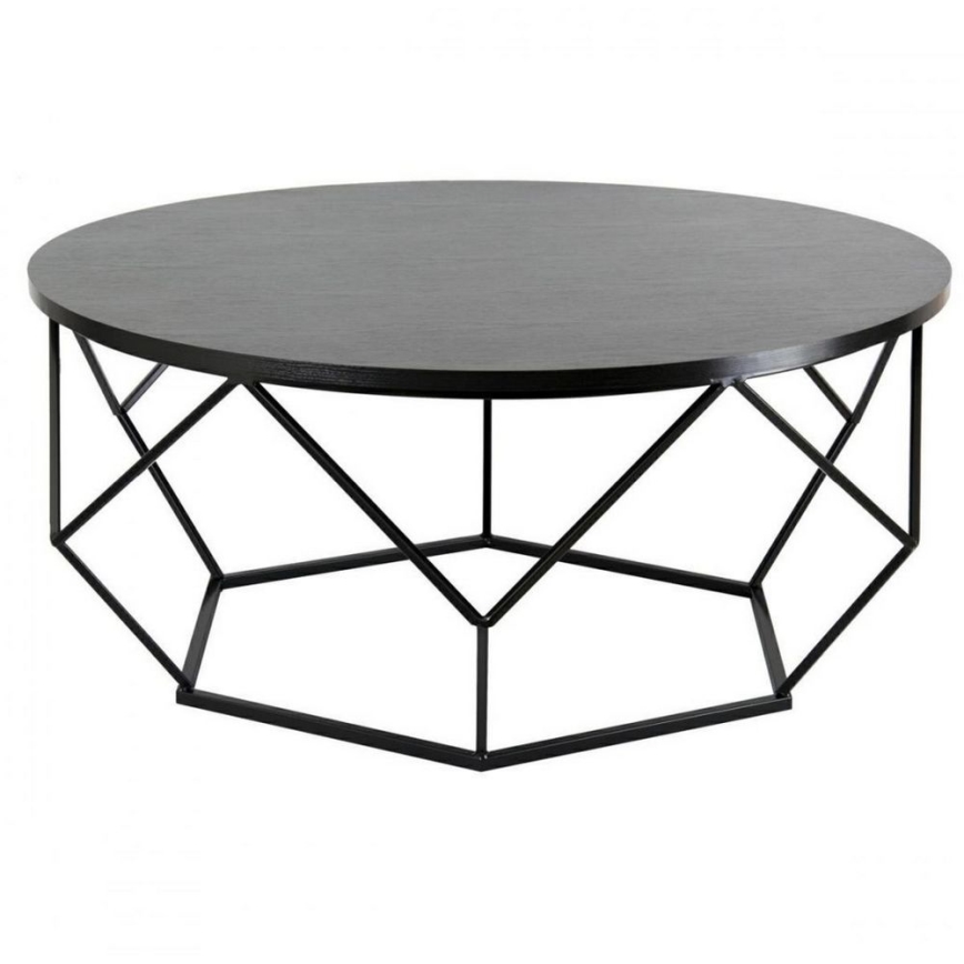 Coffee table DIAMOND 41,5x90 cm black