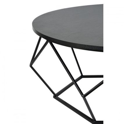 Coffee table DIAMOND 41,5x90 cm black