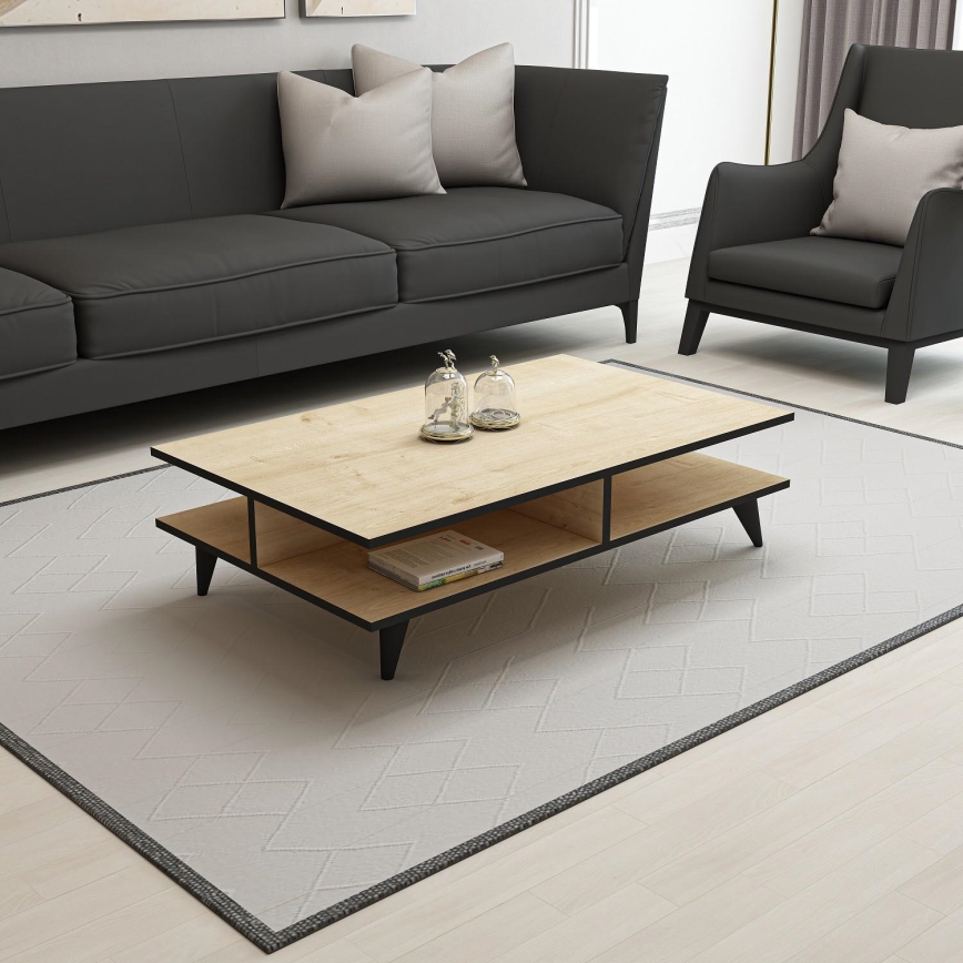 Coffee table DIAMOND brown/black