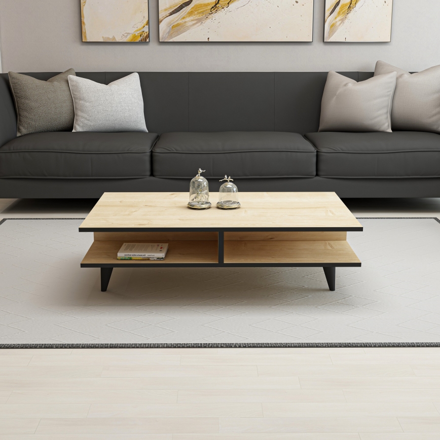Coffee table DIAMOND brown/black