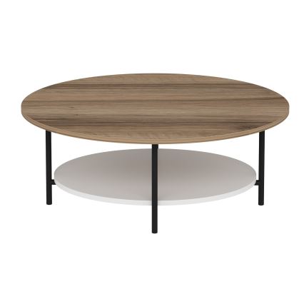 Coffee table ELIS 36x90 cm oak/white
