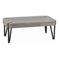 Coffee table EMILY 42x110 cm concrete