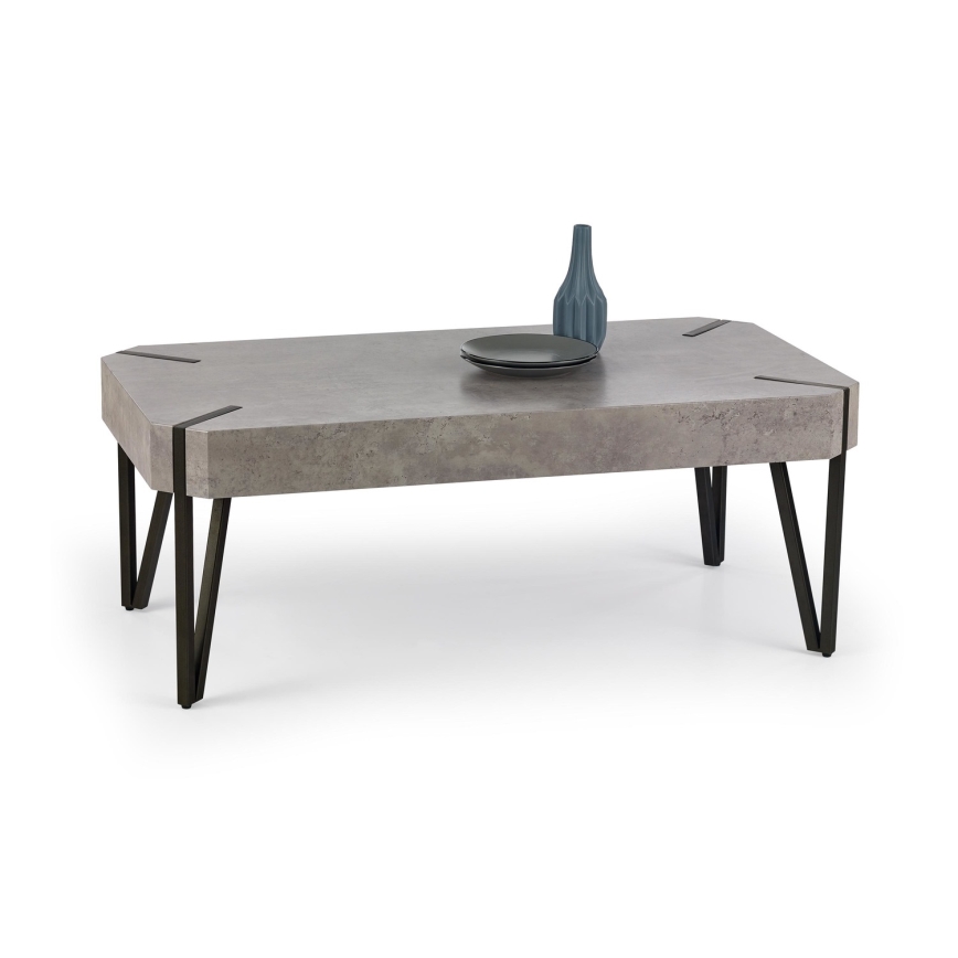 Coffee table EMILY 42x110 cm concrete