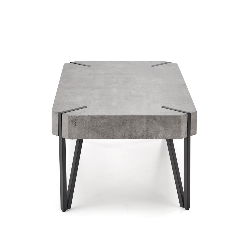 Coffee table EMILY 42x110 cm concrete