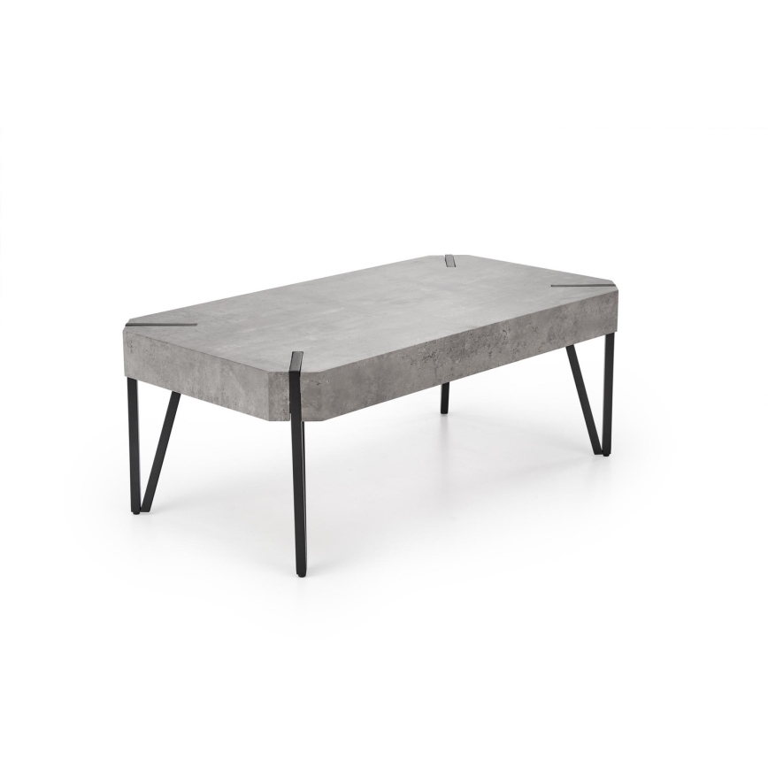 Coffee table EMILY 42x110 cm concrete
