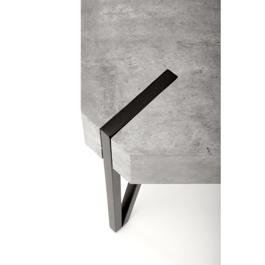 Coffee table EMILY 42x110 cm concrete