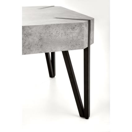 Coffee table EMILY 42x110 cm concrete