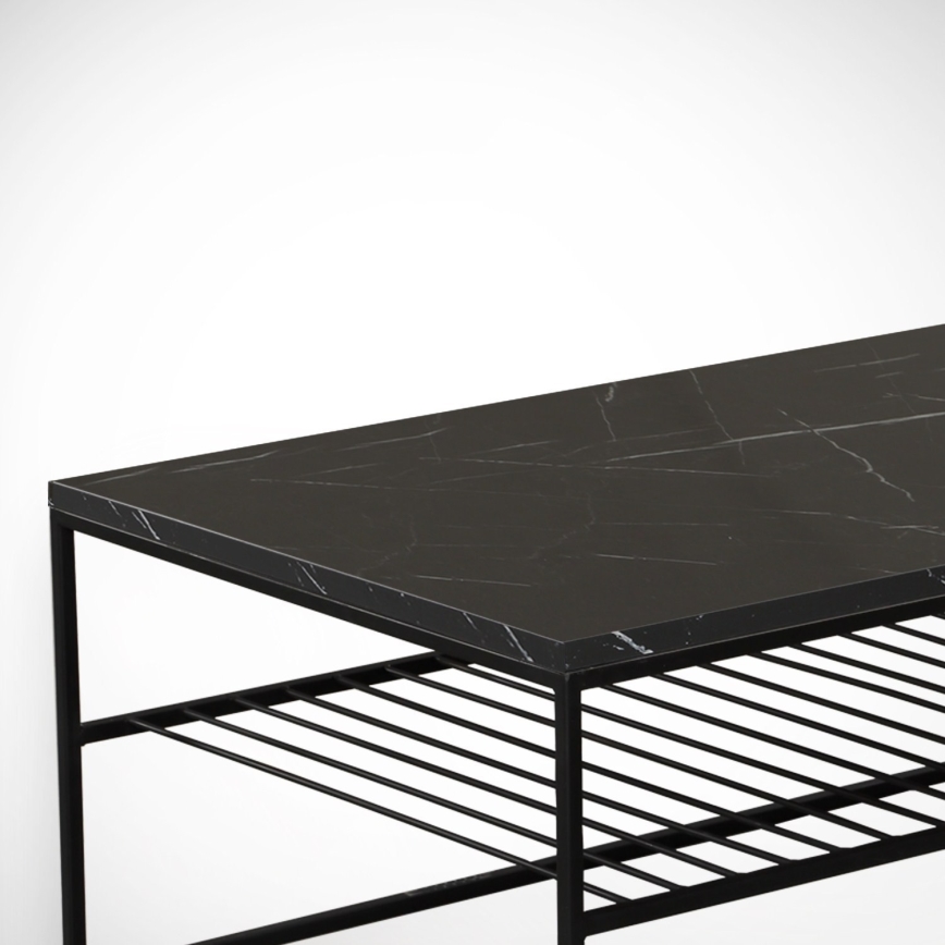 Coffee table ETNA 43x95 cm black