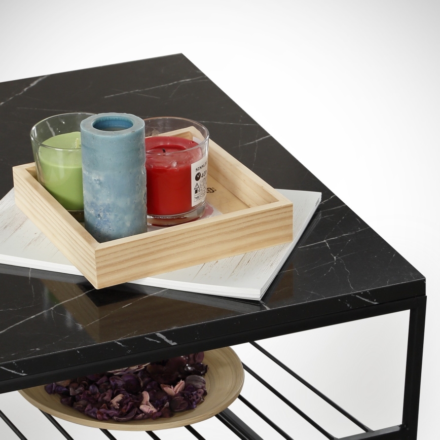 Coffee table ETNA 43x95 cm black