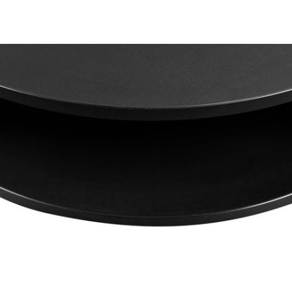 Coffee table FIKOLI 40x75 cm black/golden oak