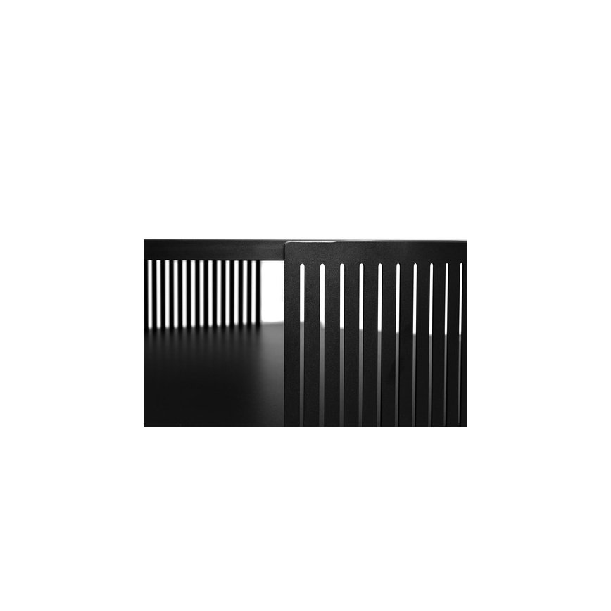 Coffee table FIKOLI 40x75 cm black/white