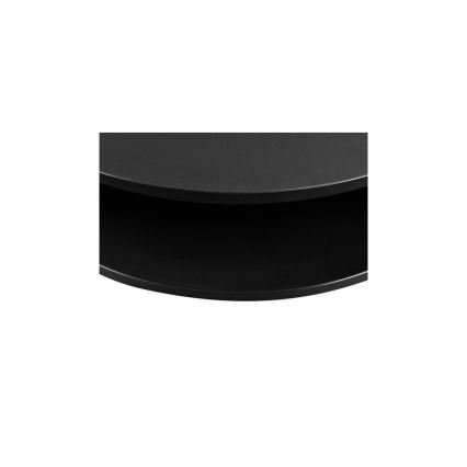 Coffee table FIKOLI 40x75 cm black/white