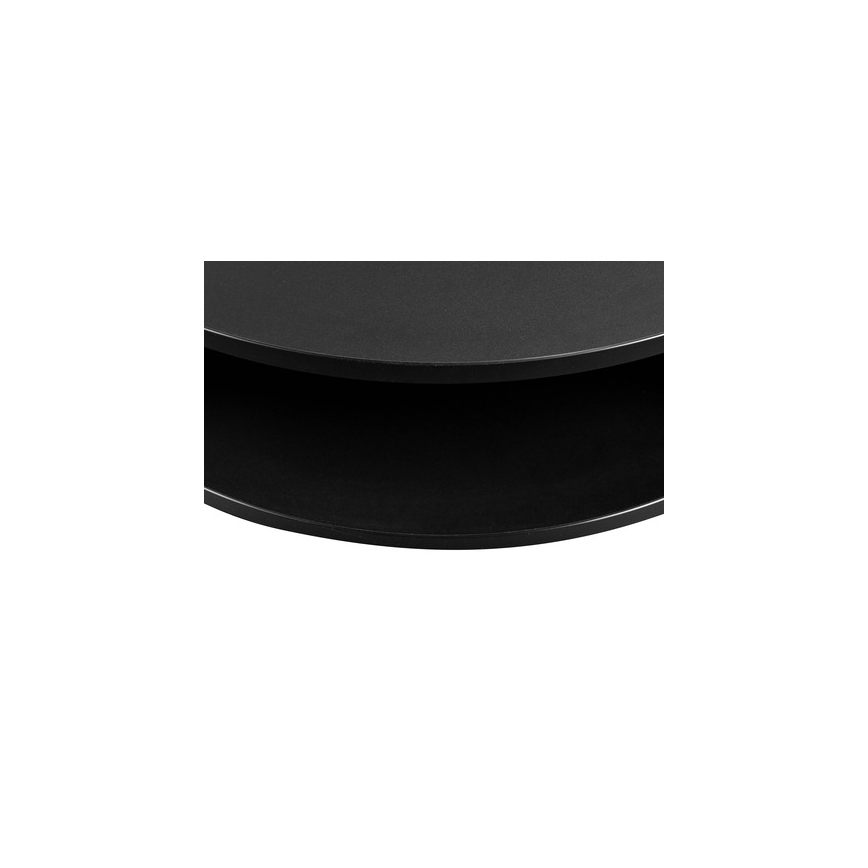 Coffee table FIKOLI 40x75 cm black/white