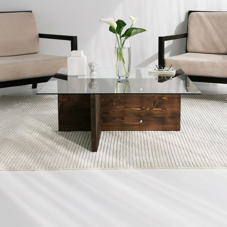 Coffee table GLORY 35x90 cm pine