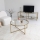 Coffee table GOLD SUN 40x83 cm gold